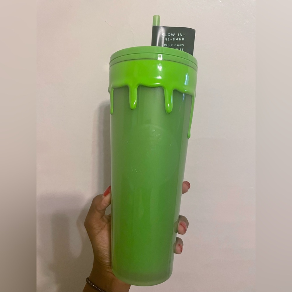 Starbucks Halloween 2023 slime cup tumbler